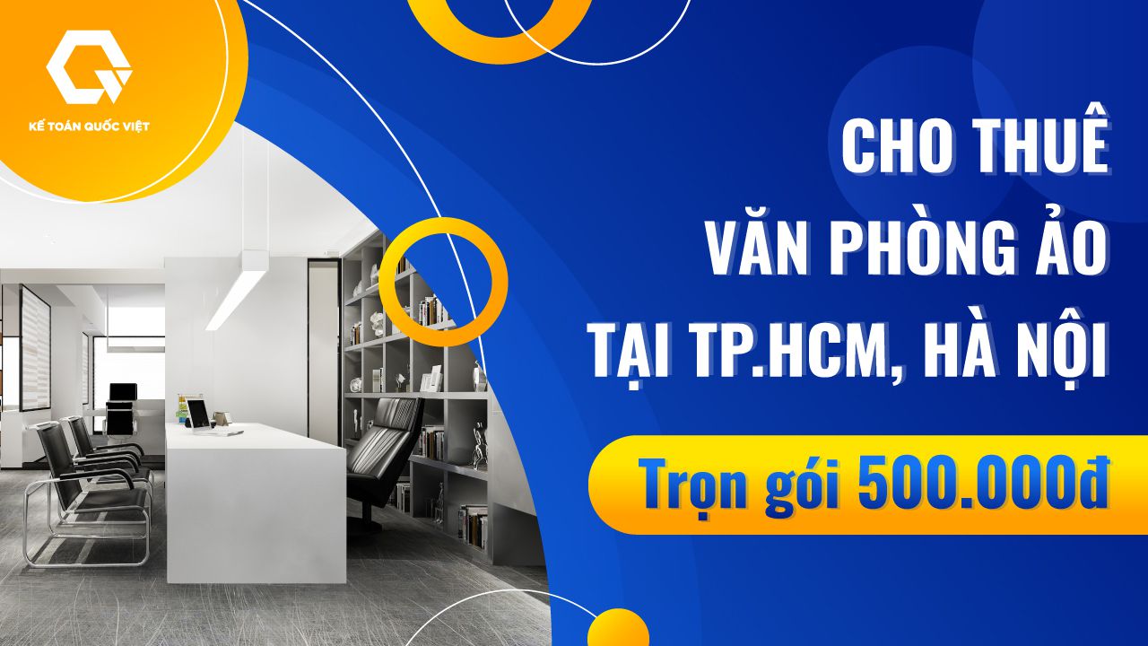Dịch vụ cho thuê văn phòng ảo tại Hà Nội, TPHCM chỉ 500.000đ